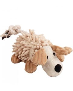 Pawise "Dog Molar" Hund mit Zotteln, beige-braun, 30cm