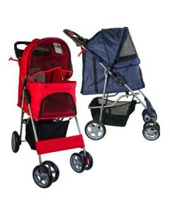 Pawise Pet Stroller / Haustierbuggy, rot