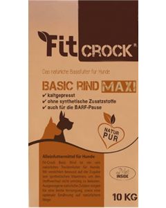 cdVet Fit-Crock Basic Rind MAXI | Hundefutter