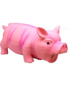 Pawise Latex Schwein "Piggy" mit Stimme, pink | Spielzeug für Hunde