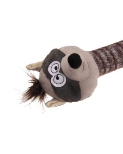 JS GiGwi Crunchy Neck, Bär, mit Quieker, 60 cm | Hundespielzeug