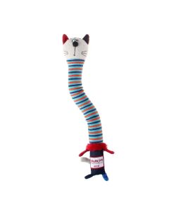 JS GiGwi Crunchy Neck, Katze, mit Quieker, 40 cm | Hundespielzeug