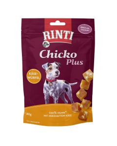 Rinti Chicko Plus Huhn + Käsewürfel - 80g 