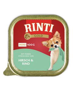 Rinti Gold Mini Hirsch&Rind