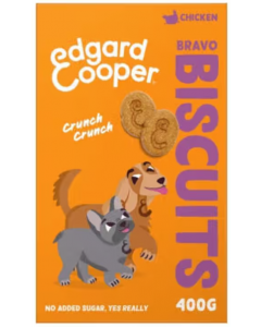 Edgard & Cooper Canine Bravo Biscuits Huhn - 400g