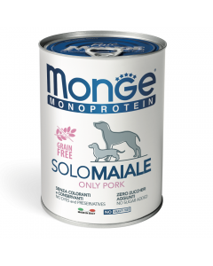 DE Monge Speciality Line Monoprotein Paté, Dose - Schwein, 24 x 400g | Hundefutter