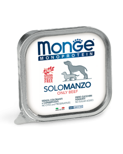 DE Monge Speciality Line Monoprotein Paté - Rind, 24 x 150g | Hundefutter