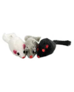 Pawise Plüsch-Maus für Katzen, assortiert - 1 Stk.