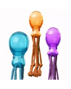 Pawise Wasserspielzeug Oktopus, lila - 20cm | Für Hunde