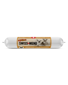 SWISS Menu Hähnchen - Trainings-Wurst, 200g | Für Hunde