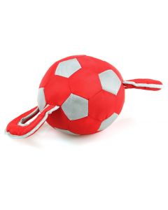 swisspet Nylon-Fussball mit Schleifen