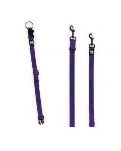TrendLine ONE Halsband und Führleine, violett 