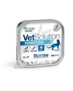 DE Monge Vet Solution Feline, Dermatosis - 24 x 100g | Katzen-Nassfutter