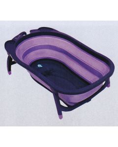 Faltbare Wanne, violett - 82 x 47 x 22,5 cm