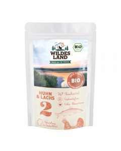 Wildes Land Adult BIO Huhn und Lachs mit Cranberries
