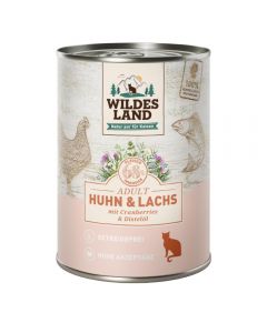 Wildes Land Adult Huhn und Lachs mit Cranberries