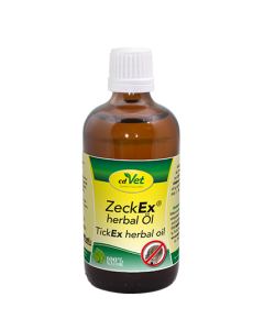 cdVet ZeckEx herbal Öl | Einzelfuttermittel für Hunde