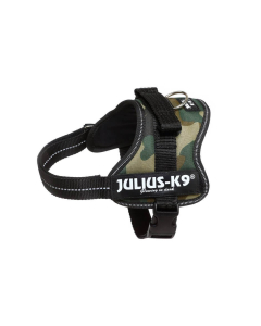 Julius-K9 Powergeschirr mit Logofeld, tarnfarbe | Für Hunde