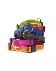 Julius-K9 Halsband Color+Gray, 20mmx27-42cm | Für Hunde