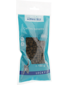 LECKY CatYes Sensitiv - 10x110g | Snack für Katzen