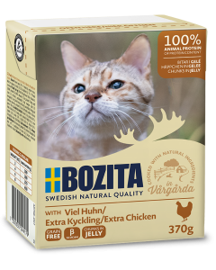 BOZITA mit viel Huhn in Gelee - TETRA 370g