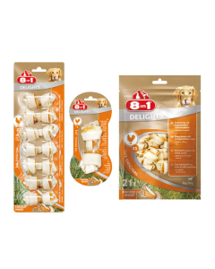8in1 Delights Kauknochen Chicken