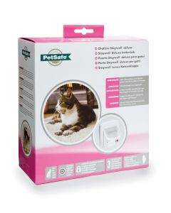 PetSafe Infrarot-Katzentüre, Batterie- und Netzbetrieb