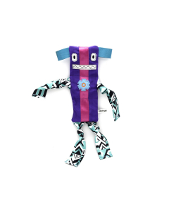 PY Dancing Monster, mehrfarbig, Stoff - Gr. L | Hundespielzeug