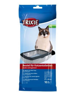 Beutel für Katzentoiletten, 10 Stück - M