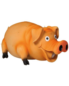 Borstenschwein, Latex, orange