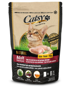 Catsy Natural Adult & Sterilised Cat Chicken