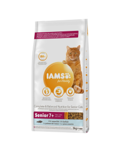 DE IAMS for Vitality Senior Ocean Fish - 3 kg