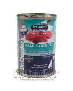 JS Dr.Clauder`s Selected Meat Kalb + Gemüse