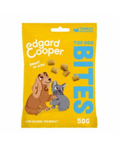 Edgard & Cooper Canine Top Dog Bites Truthahn+Huhn - 50g