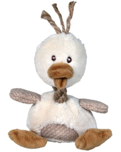 Ente, Plüsch-Stoff, mit Stimme