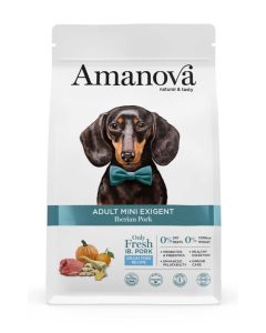 Amanova Dog Adult Mini Exigent - Iberian Pork Grain Free - Iberisches Schwein