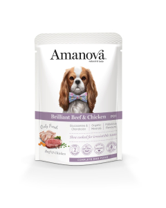 PV Amanova Dog Adult - Brilliant Beef & Chicken Grain Free - Rind & Huhn