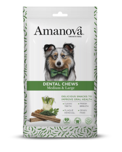 Amanova Dental Chews - Medium & Large (Vegan)