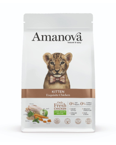 Amanova Kitten - Exquisite Chicken Low Grain - Huhn