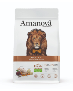 Amanova Cat Adult - Exquisite Chicken Low Grain - Huhn