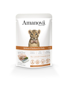Amanova Kitten Chicken & Fish Grain Free - Huhn & weisser Fisch 