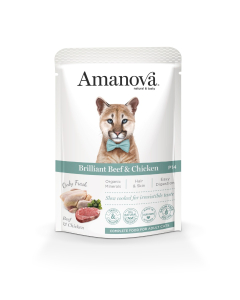 Amanova Cat Adult - Brilliant Beef & Chicken Grain Free - Rind & Huhn