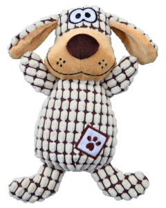 Hund, Plüsch-Stoff, ohne Stimme - 26 cm