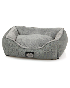 Hunde- & Katzenbett Mesh, grau