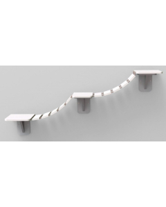Trixie Kletterleiter zur Wandmontage, 150×30cm, weiss