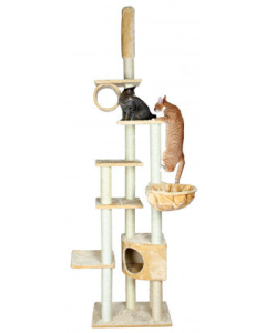 Kratzbaum Madrid, deckenhoch, beige