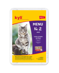 kyli Menu Nr. 2 Adult Huhn + Lachs