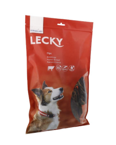 LECKY Flips Rindslunge | Kauartikel - 800g