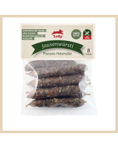 Leiky Hundewurst Pansen Petersilie 8 Stück | Kauartikel Hund