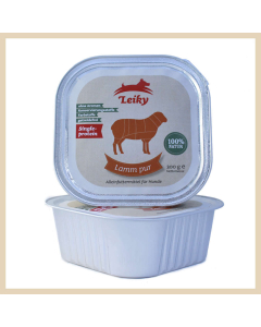 Leiky Hunde-Nassfutter Lamm pur 300g